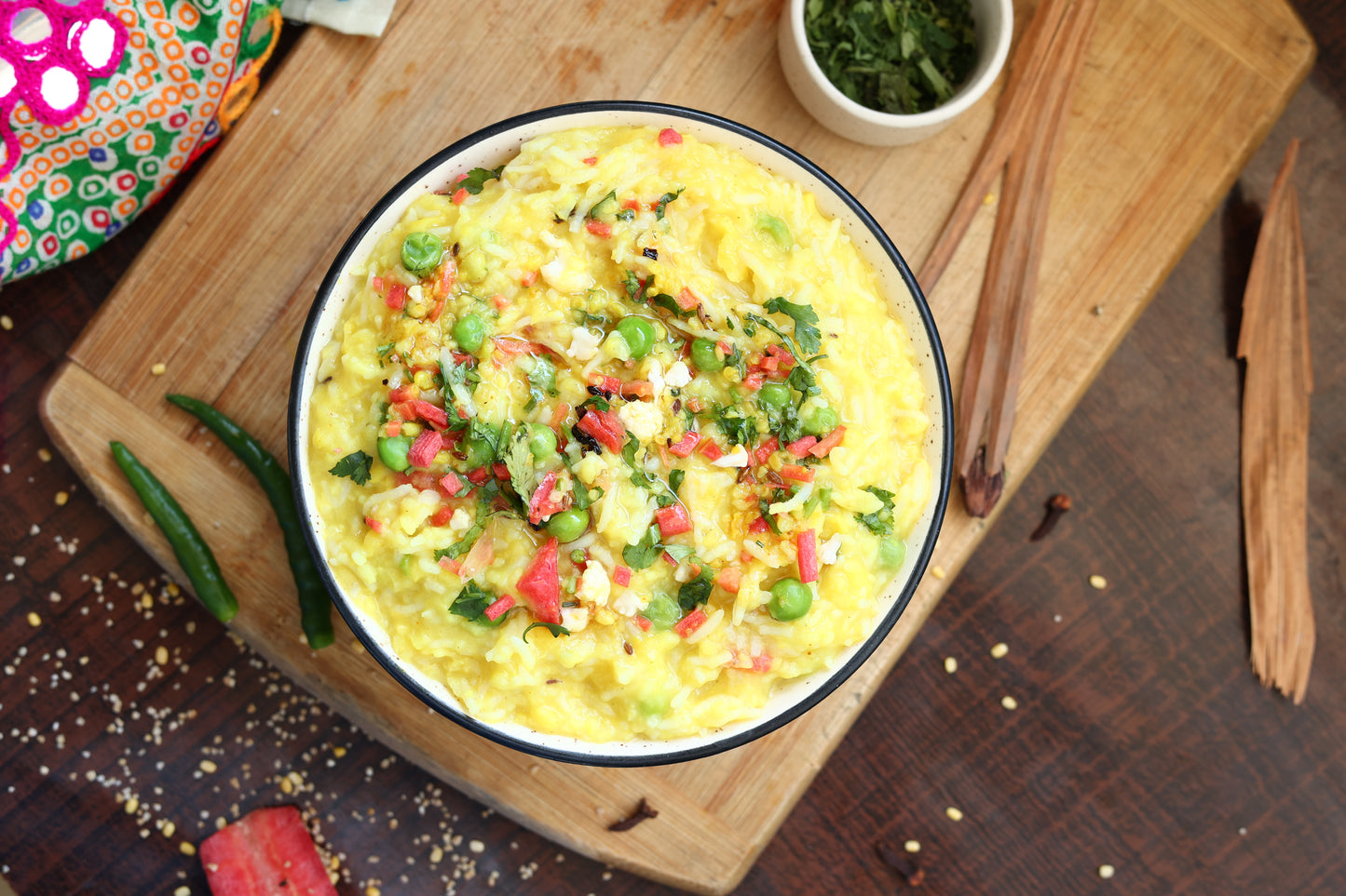 Dehydrated - Moong Dal Khichdi|Just add hot water| Serves 2|pack of 2