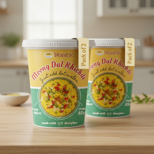 Moong Dal Khichdi in desi ghee-Pack of 2