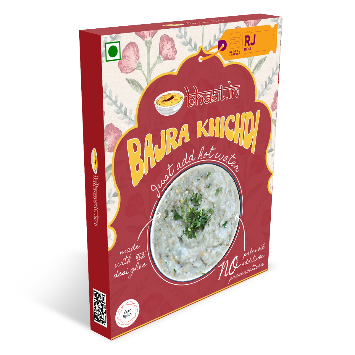 Pack of 1 - Dehydrated|Bajra (Millet)Khichdi|Just add Hot water