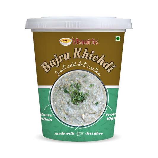 Dehydrated - Bajra (Millet)Khichdi(Pack of 2)|Just add Hot water