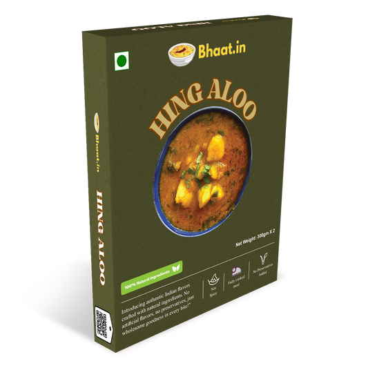 Hing Aloo(Pack of 2)|Ready to eat