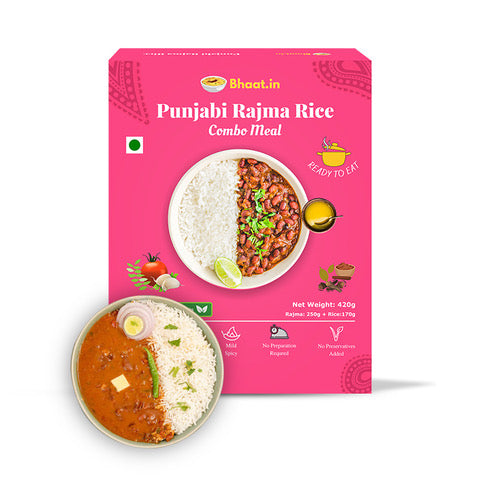 Rajma Rice(Pack Combo)|Ready to Eat