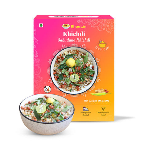 Dehydrated - Sabudana Khichdi(Pack of 2)|Just add hot water|Ready to Eat